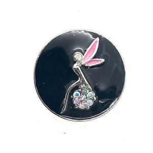 Snap button 20mm Fairy Tinker Bell Gingersnaps ASN20